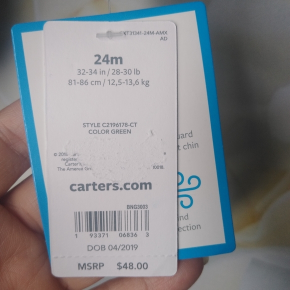 🎉 HP - Everything Kids Posh Party 6/6/22🎉NWT Carter's Dino Jacket - Picture 8 of 8